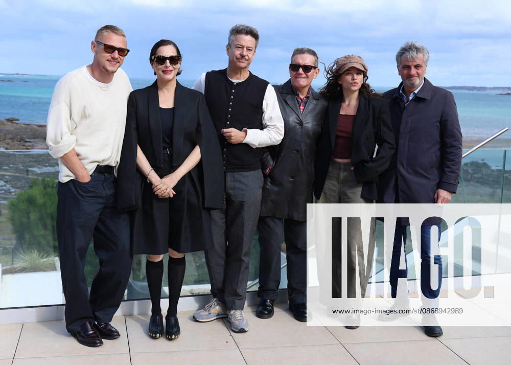 The jury—Ben Hardy, Zoe Adjani, Stephen Wooley, Amira Casar, and Thibault de Montalembert—at the Emeria Hotel during the 37th Dinard British and Irish Film Festival, France, on October 8, 2026. Denis Guignebourg Bestimage 37th Dinard British Irish Film Festival on October 8, 2026, in Dinard, France. Dinard, France