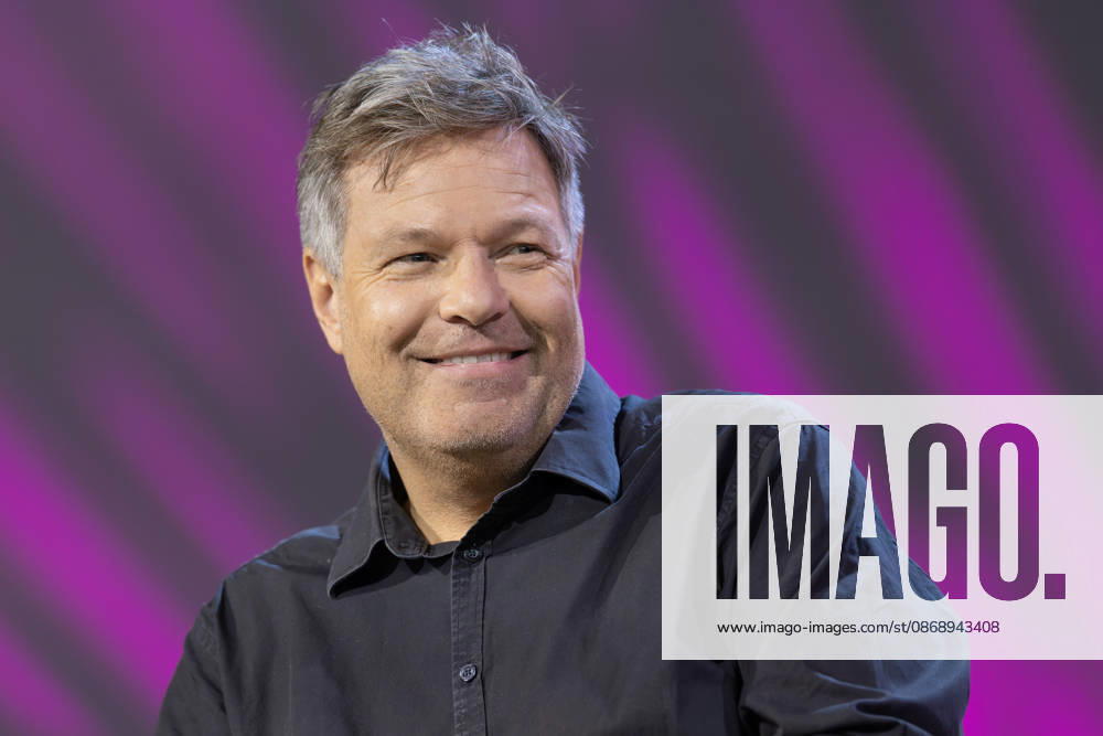 Frankfurt Book Fair 2026: Robert Habeck presents his new book, *Arctic Meltdown*, on the literature stage hosted by ARD, ZDF, and 3sat; Frankfurt am Main, Hesse, Germany; Exhibition Grounds