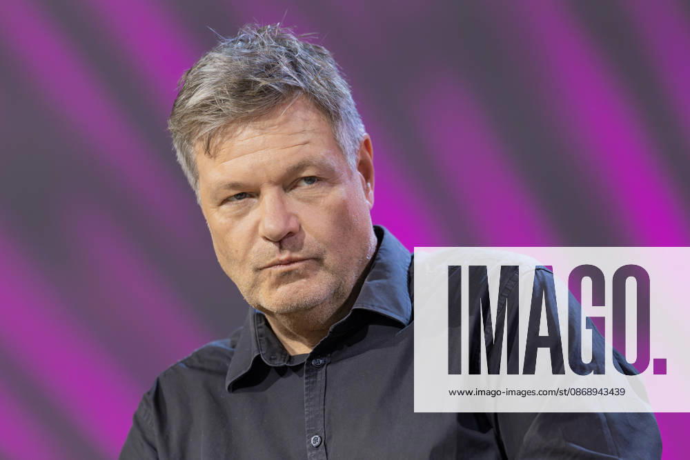 Frankfurt Book Fair 2026: Robert Habeck presents his new book, *Arctic Meltdown*, on the literature stage hosted by ARD, ZDF, and 3sat; Frankfurt am Main, Hesse, Germany; Exhibition Grounds
