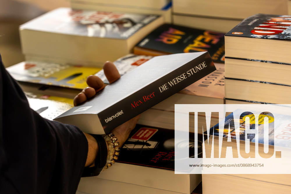 Frankfurt Book Fair 2026 August 10, 2026 A look at the book blurbs: Books and visitors at the 2026 Frankfurt Book Fair on Thursday, the second day of the fair. Visitors browse the publishers’ booths, discover the latest new releases, and learn about t