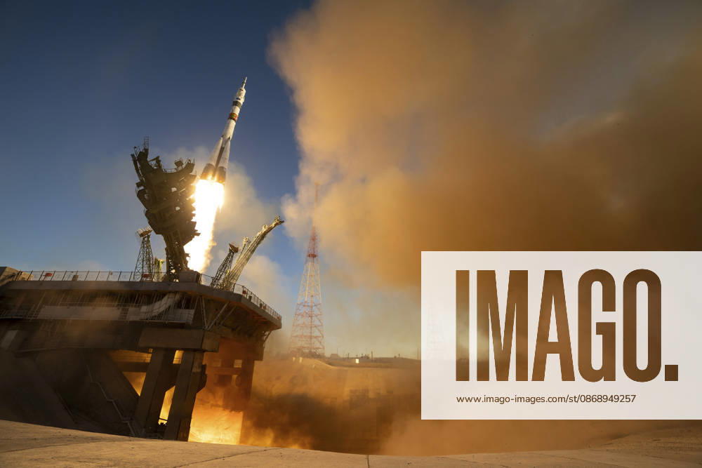 Baikonur, Kazakhstan. 14 July, 2026. A Soyuz rocket lifts off from the Baikonur Cosmodrome carrying NASA astronaut Anil Menon and Roscosmos cosmonauts Pyotr Dubrov and Anna Kikina to the International Space Station, July 14, 2026 in Baikonur, Kazakhstan. The crew docked to the station the same day. Baikonur Kazakhstan - ZUMAp138 20261008_zaa_p138_070
