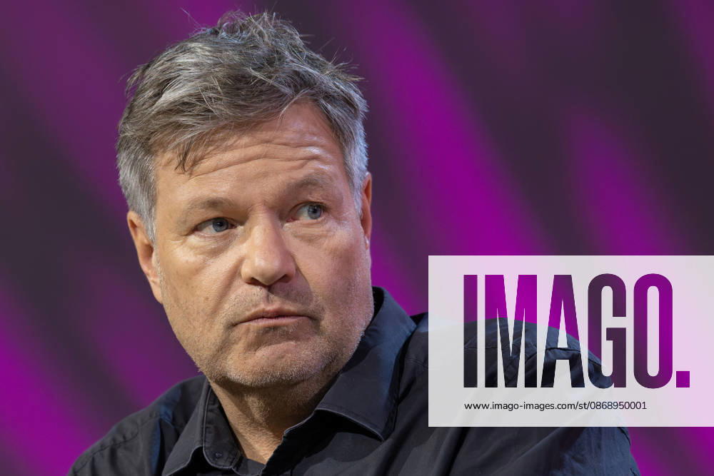 Frankfurt Book Fair 2026: Robert Habeck presents his new book, *Arctic Meltdown*, on the literature stage hosted by ARD, ZDF, and 3sat; Frankfurt am Main, Hesse, Germany; Exhibition Grounds