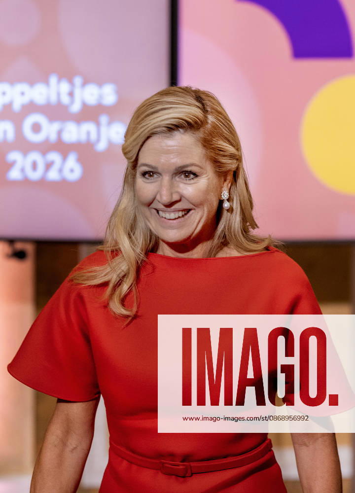 Palace Queen Maxima presented the 2026 Appeltjes van Oranje awards at palace Noordeinde in The Hague. Â