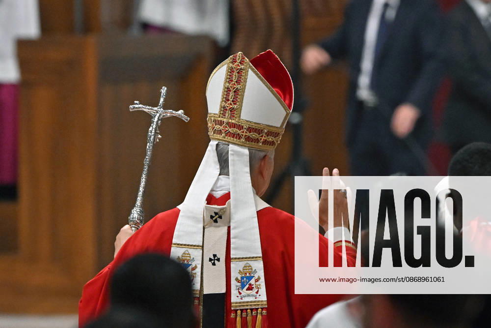 ROME - VATICAN - POPE - 2026 10 8 Italy, Rome, Vatican, 2026 10 8 Pope Leo XIV celebrates Holy Mass for the academic year at the Pontifical Universities in St Peter s Basilica in the Vatican . - NO BOOKS