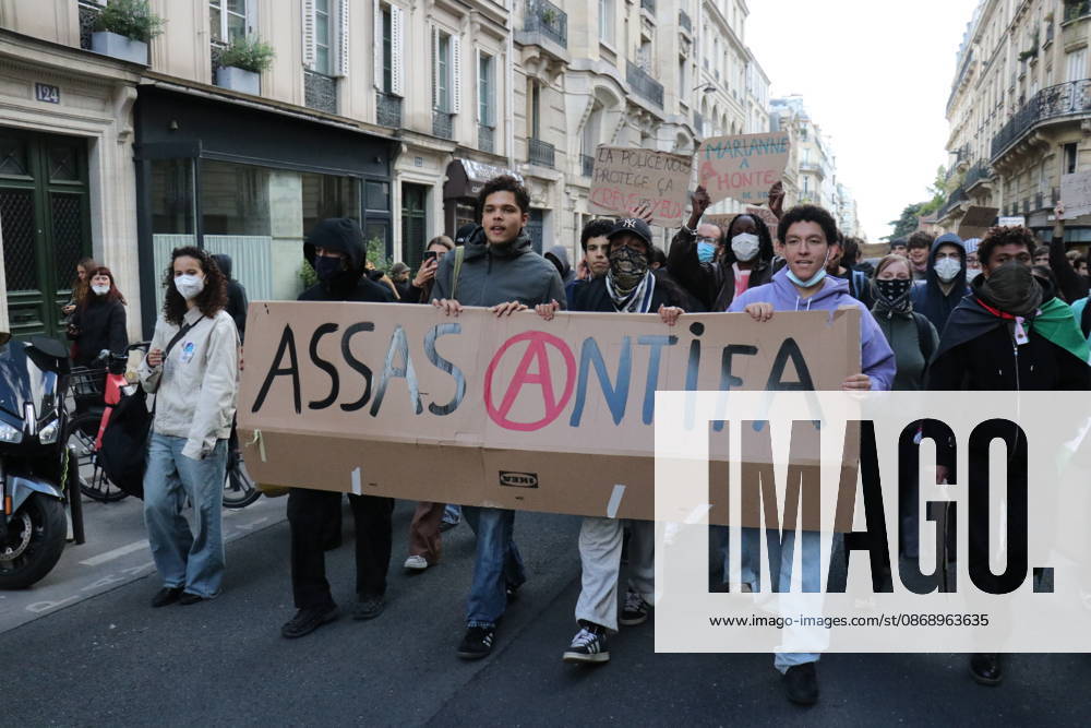 Student mobilization at Place de la Bastille in Paris PARIS, FRANCE – OCTOBER 8, 2026: Students who took part in blockades at several university institutions in Paris, including Paris-Pantheon-Assas University, along with many other students, converge on Place de la Bastille in Paris to voice their demands as part of a day of high school and university student mobilization. Umit Donmez Anadolu Ile-de-France France. Editorial use only. Please get in touch for any other usage.