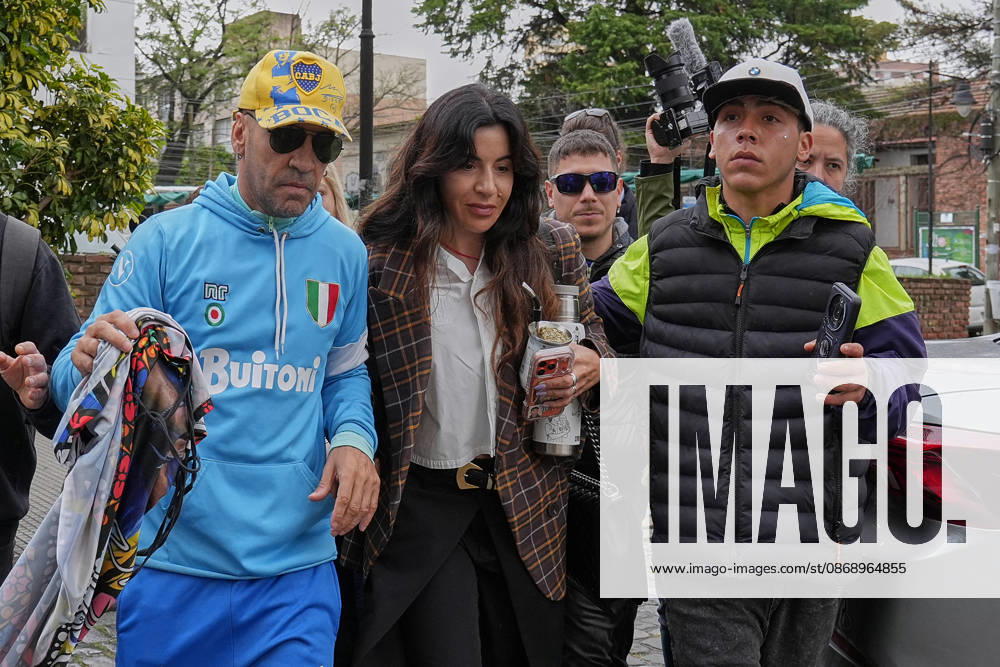 Closing arguments begin in the Maradona s death in Argentina SAN ISIDRO, ARGENTINA - OCTOBER 8: Maradona’s daughter Gianinna Maradona arrives at the courthouse as prosecutors and plaintiff attorneys present their closing arguments before Oral Criminal Court No. 7 in San Isidro, Argentina on October 8, 2026. The trial has entered its final stage, with the accusing parties seeking severe penalties against seven medical professionals charged with homicide with eventual intent over allegations of negligent and indifferent medical care that contributed to Maradona’s death. Luciano Gonzalez Anadolu San Isidro Argentina. Editorial use only. Please get in touch for any other usage.