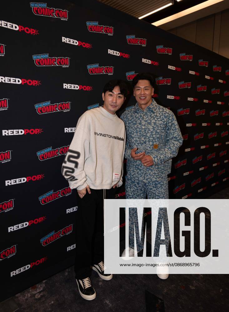 New York, NY- October 8: Inside the Saja Boys: Beyond KPOP Demon Hunters with Rich Ting and Neckwav at Comic Con October 8, 2026. Credit: Camara Porter USA - ZUMAa123 20261008_zaa_a123_068