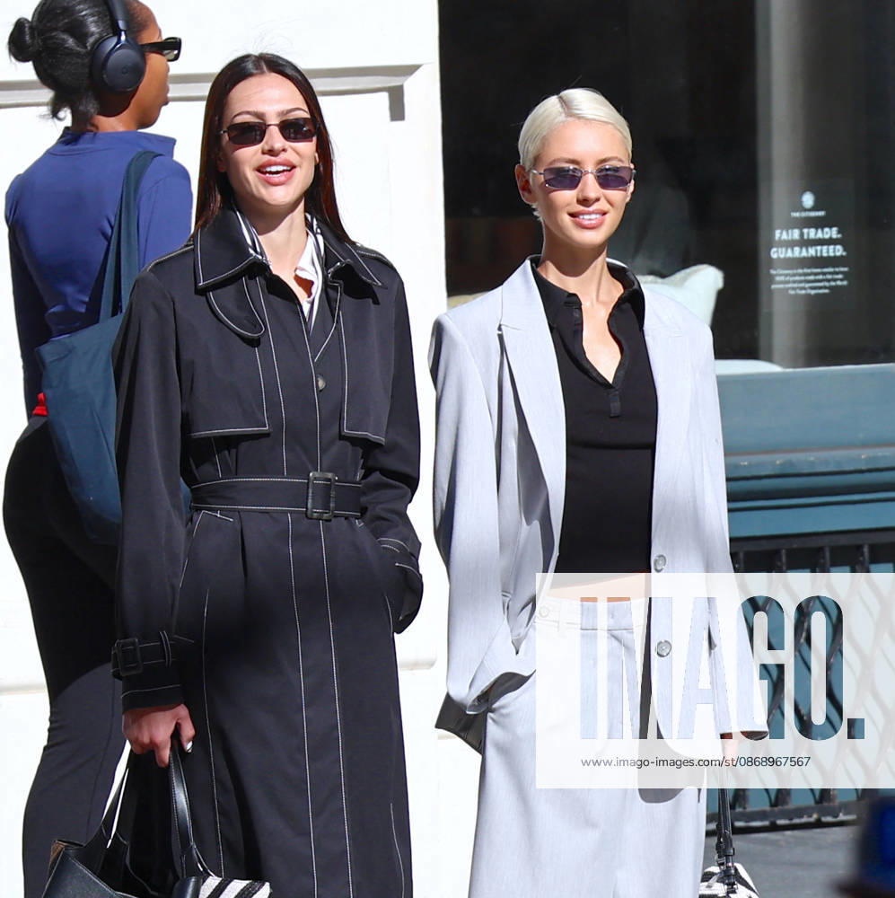 Amelia Halmin and Iris Law during DKNY Photoshoot in New York Top models Amelia Halmin and Iris Law are doing a photoshoot for DKNY in New York, NY on October 8, 2026. Photo by Dylan Travis ABACAPRESS.COM New York NY