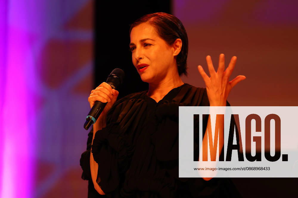 Jury president AMIRA CASAR during the Opening Ceremony of the 37th Dinard British and Irish Film Festival in Dinard, France. Dinard France - ZUMAc179 20261008_zep_c179_045