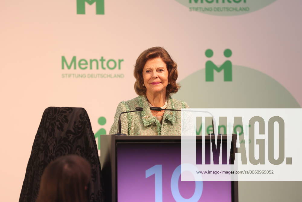 Queen Silvia of Sweden at the Mentor Foundation s anniversary celebration on Mainau Island, Mainau