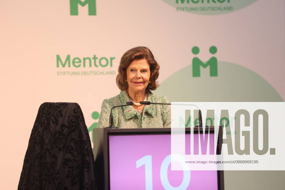 Queen Silvia of Sweden at the Mentor Foundation s anniversary celebration on Mainau Island, Mainau