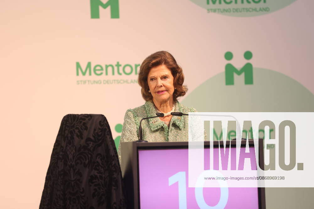 Queen Silvia of Sweden at the Mentor Foundation s anniversary celebration on Mainau Island, Mainau
