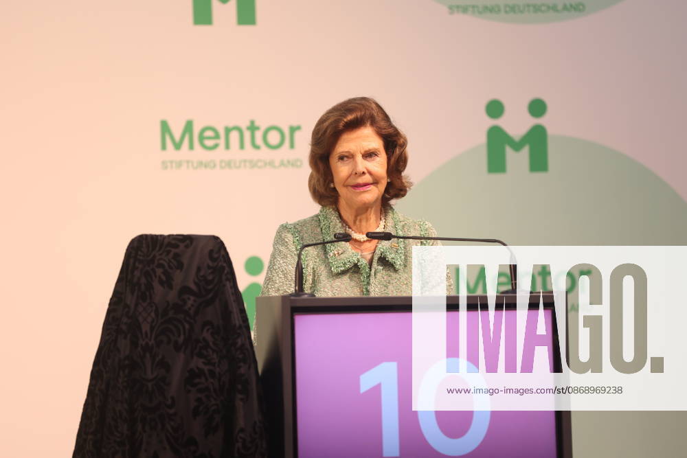 Queen Silvia of Sweden at the Mentor Foundation s anniversary celebration on Mainau Island, Mainau