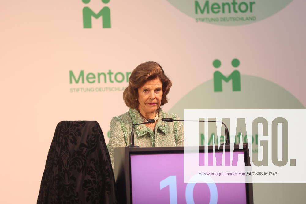 Queen Silvia of Sweden at the Mentor Foundation s anniversary celebration on Mainau Island, Mainau