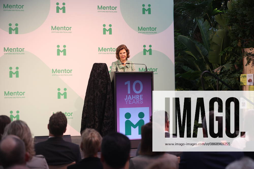 Queen Silvia of Sweden at the Mentor Foundation s anniversary celebration on Mainau Island, Mainau