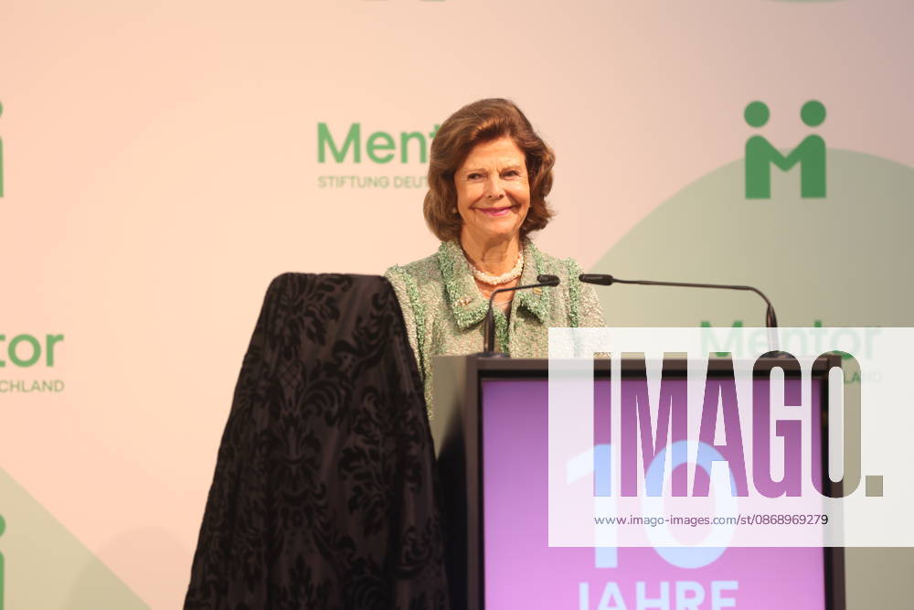 Queen Silvia of Sweden at the Mentor Foundation s anniversary celebration on Mainau Island, Mainau