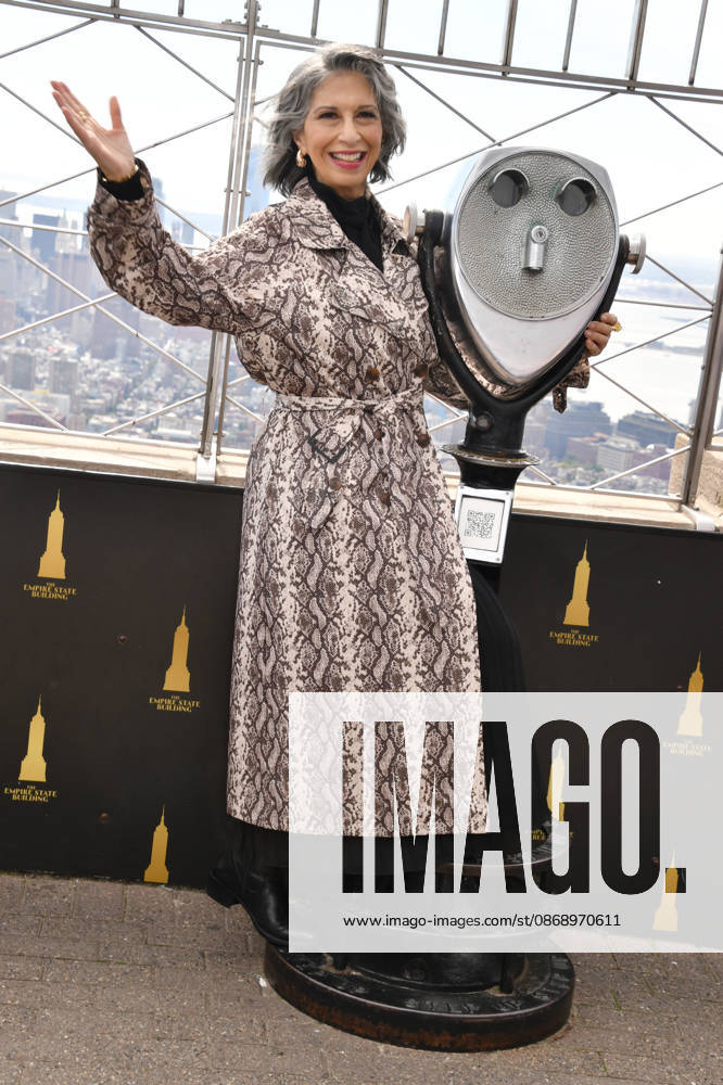 NEW YORK, NY- OCTOBER 8: Rose Abdoo at the Empire State Building to Celebrate the Premiere of CBS New Series, Eternally Yours on October 8, 2026 in New York City.
