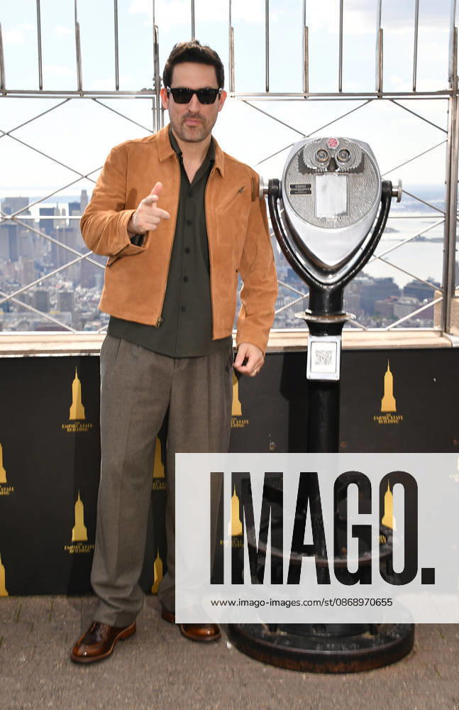 NEW YORK, NY- OCTOBER 8: Ed Weeks at the Empire State Building to Celebrate the Premiere of CBS New Series, Eternally Yours on October 8, 2026 in New York City.