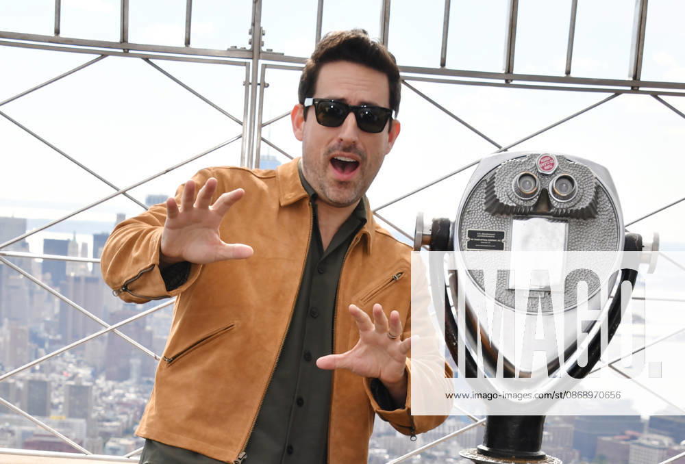 NEW YORK, NY- OCTOBER 8: Ed Weeks at the Empire State Building to Celebrate the Premiere of CBS New Series, Eternally Yours on October 8, 2026 in New York City.