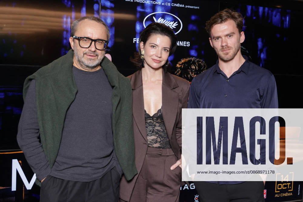 Exclusive - Minotaure Premiere - Paris Exclusive - Andrey Zvyagintsev, Iris Lebedeva and Yuriy Zavalnyouk attend the photocall for the premiere of The Minotaure held at the UGC Les Halles Cinema in Paris, France on October 8, 2026. Photo by David Boyer ABACAPRESS.COM Paris France