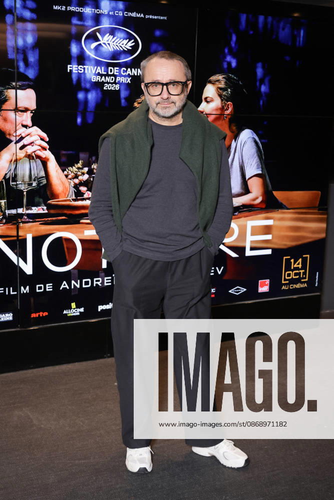 Exclusive - Minotaure Premiere - Paris Exclusive - Andrey Zvyagintsev attends the photocall for the premiere of The Minotaure held at the UGC Les Halles Cinema in Paris, France on October 8, 2026. Photo by David Boyer ABACAPRESS.COM Paris France