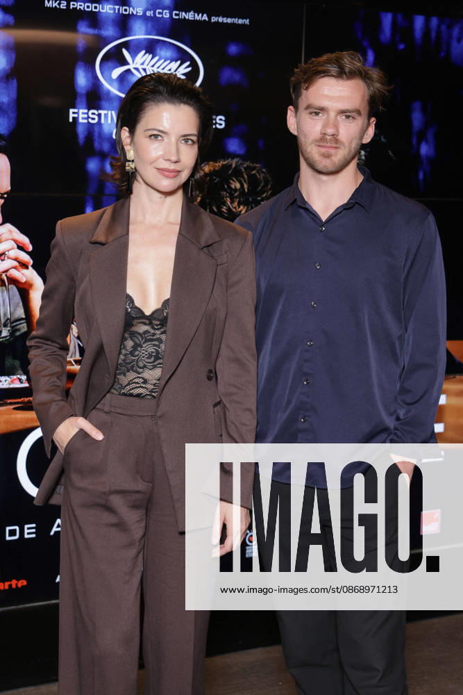Exclusive - Minotaure Premiere - Paris Exclusive - Iris Lebedeva and Yuriy Zavalnyouk attend the photocall for the premiere of The Minotaure held at the UGC Les Halles Cinema in Paris, France on October 8, 2026. Photo by David Boyer ABACAPRESS.COM Paris France