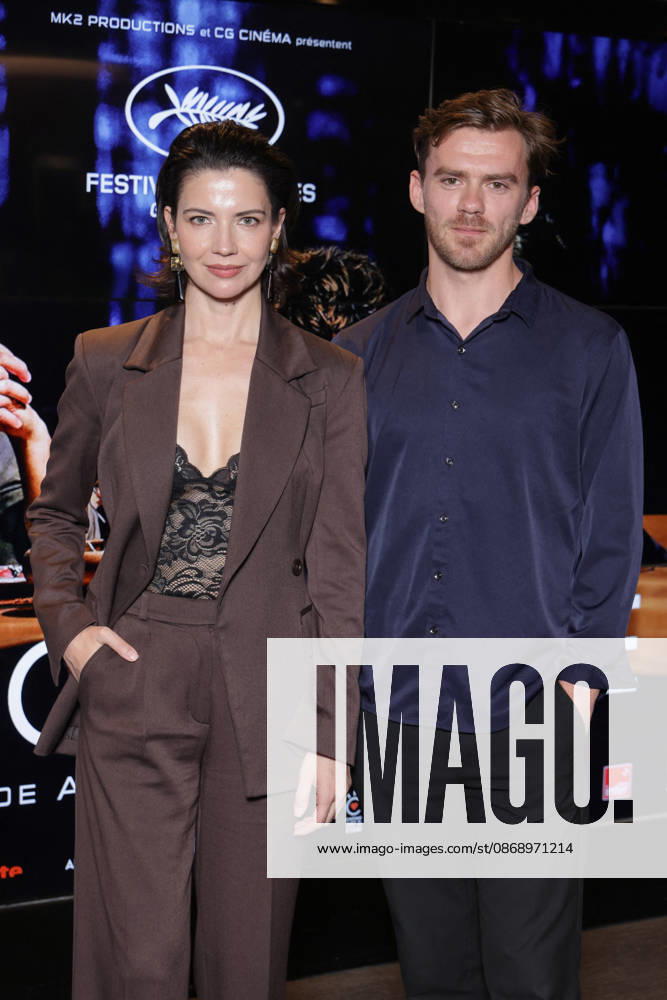 Exclusive - Minotaure Premiere - Paris Exclusive - Iris Lebedeva and Yuriy Zavalnyouk attend the photocall for the premiere of The Minotaure held at the UGC Les Halles Cinema in Paris, France on October 8, 2026. Photo by David Boyer ABACAPRESS.COM Paris France