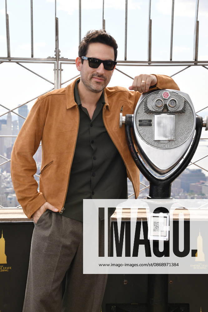 NEW YORK, NY- OCTOBER 8: Ed Weeks at the Empire State Building to Celebrate the Premiere of CBS New Series, Eternally Yours on October 8, 2026 in New York City.