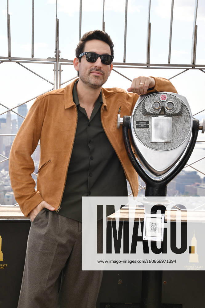 NEW YORK, NY- OCTOBER 8: Ed Weeks at the Empire State Building to Celebrate the Premiere of CBS New Series, Eternally Yours on October 8, 2026 in New York City.