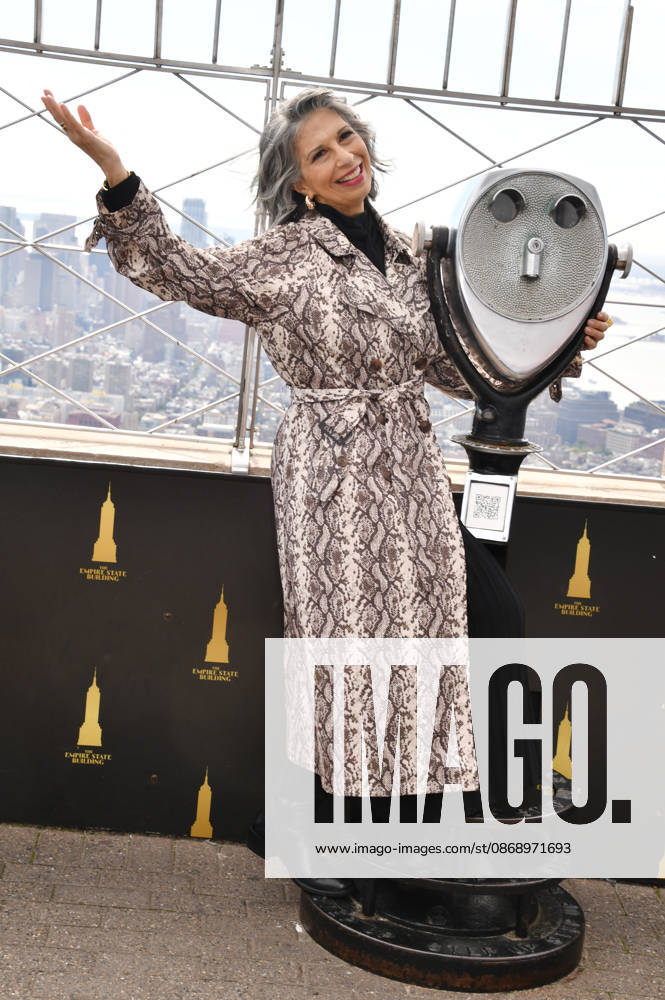 NEW YORK, NY- OCTOBER 8: Rose Abdoo at the Empire State Building to Celebrate the Premiere of CBS New Series, Eternally Yours on October 8, 2026 in New York City.
