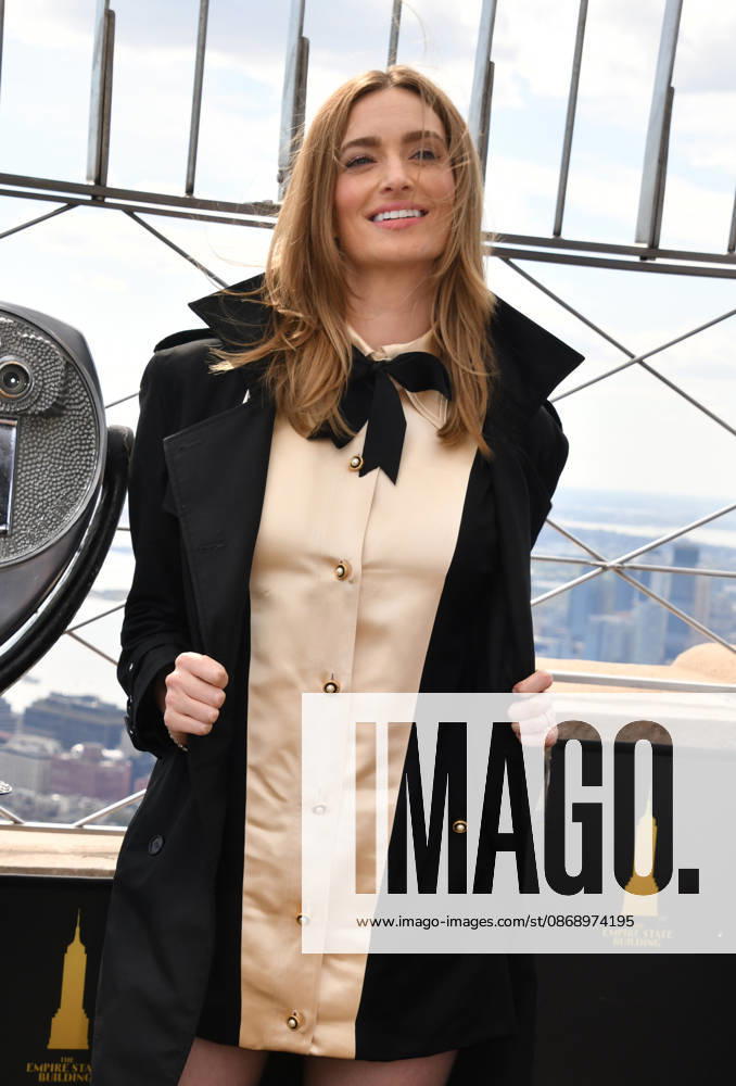 NEW YORK, NY- OCTOBER 8: Allegra Edwards at the Empire State Building to Celebrate the Premiere of CBS New Series, Eternally Yours on October 8, 2026 in New York City. Credit: AdMedia New York City USA - ZUMAa123 20261008_zaa_a123_088