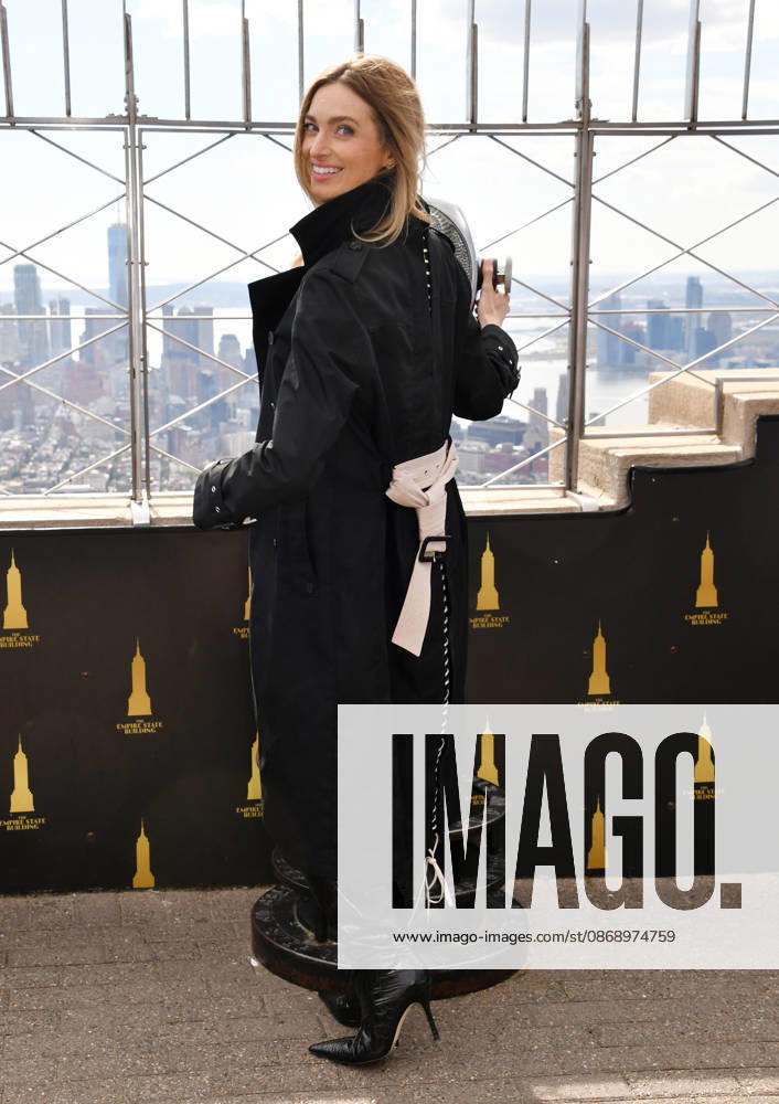 NEW YORK, NY- OCTOBER 8: Allegra Edwards at the Empire State Building to Celebrate the Premiere of CBS New Series, Eternally Yours on October 8, 2026 in New York City. Credit: AdMedia New York City USA - ZUMAa123 20261008_zaa_a123_105