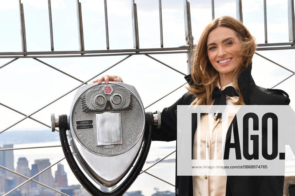 NEW YORK, NY- OCTOBER 8: Allegra Edwards at the Empire State Building to Celebrate the Premiere of CBS New Series, Eternally Yours on October 8, 2026 in New York City. Credit: AdMedia New York City USA - ZUMAa123 20261008_zaa_a123_111
