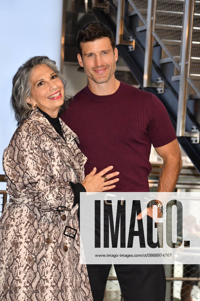 NEW YORK, NY- OCTOBER 8: Rose Abdoo and Parker Young at the Empire State Building to Celebrate the Premiere of CBS New Series, Eternally Yours on October 8, 2026 in New York City. Credit: AdMedia New York City USA - ZUMAa123 20261008_zaa_a123_119