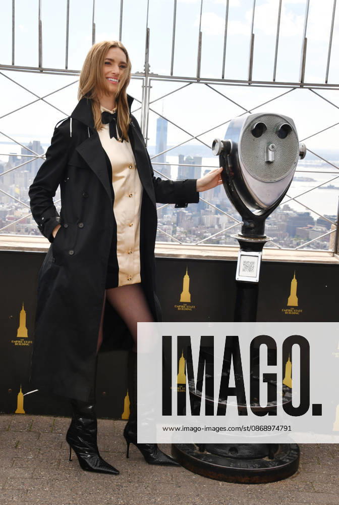 NEW YORK, NY- OCTOBER 8: Allegra Edwards at the Empire State Building to Celebrate the Premiere of CBS New Series, Eternally Yours on October 8, 2026 in New York City. Credit: AdMedia New York City USA - ZUMAa123 20261008_zaa_a123_115