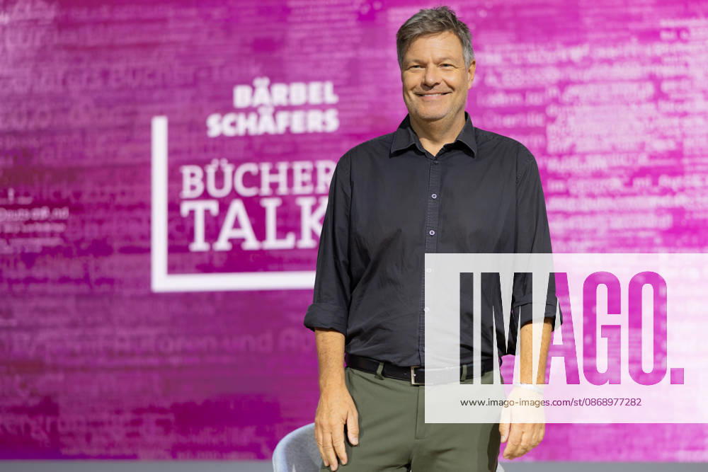 Frankfurt Book Fair 2026: Robert Habeck presents his new book, *Arctic Meltdown*, on the literature stage hosted by ARD, ZDF, and 3sat; Frankfurt am Main, Hesse, Germany; Exhibition Center
