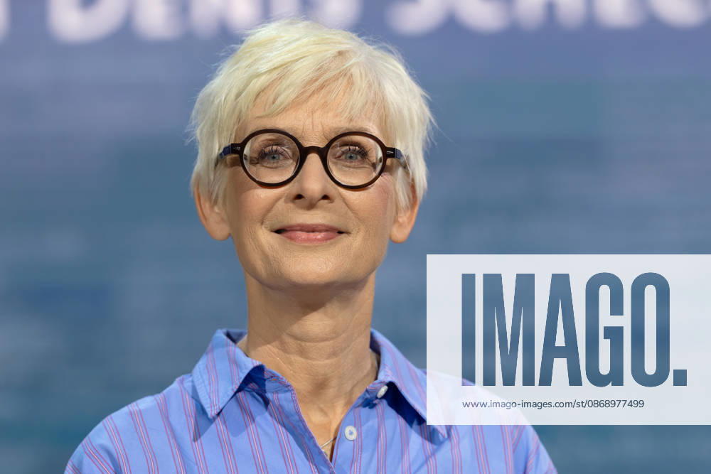 Frankfurt Book Fair 2026: Author Dörte Hansen will present her new book, *Broder*, on the ARD, ZDF, and 3sat literature stage, Frankfurt am Main, Hesse, Germany, Exhibition Center