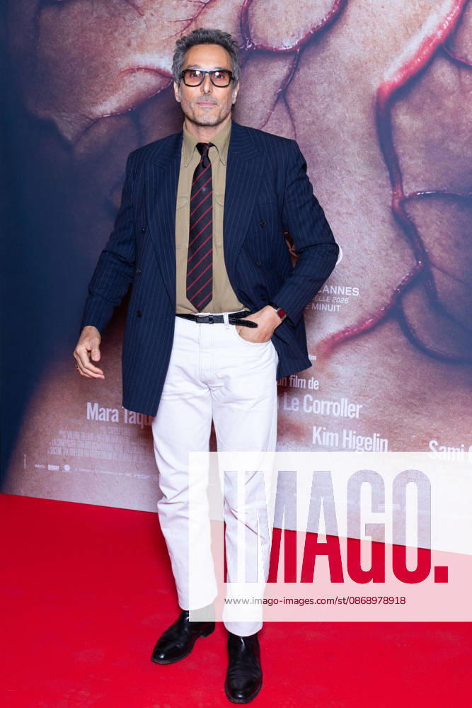 Sanguine Paris Film Premiere Vincent Elbaz attends Sanguine Paris Film Premiere at Max Linder on October 08, 2026 in Paris, France. Photo by Nasser Berzane ABACAPRESS.COM Paris France