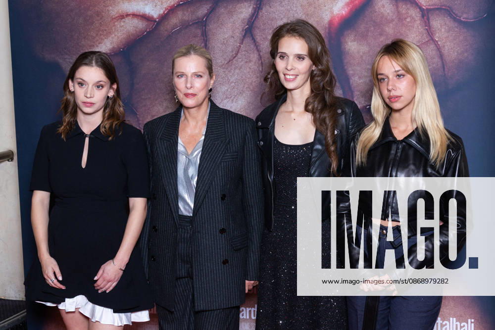 Sanguine Paris Film Premiere Mara Taquin, Karin Viard, Marion Le Corroller, Kim Higelin attends Sanguine Paris Film Premiere at Max Linder on October 08, 2026 in Paris, France. Photo by Nasser Berzane ABACAPRESS.COM Paris France