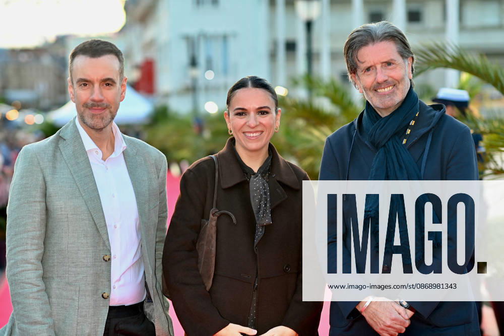 Opening Ceremony 37th Dinard British Irish Film Festival FC Liam O Brien, Perrine Virgile and David Gleeson attends the Opening Ceremony during the 37th Dinard British & Irish Film Festival on October 8, 2026 in Dinard, France. Photo by Franck Castel ABACAPRESS.COM Dinard