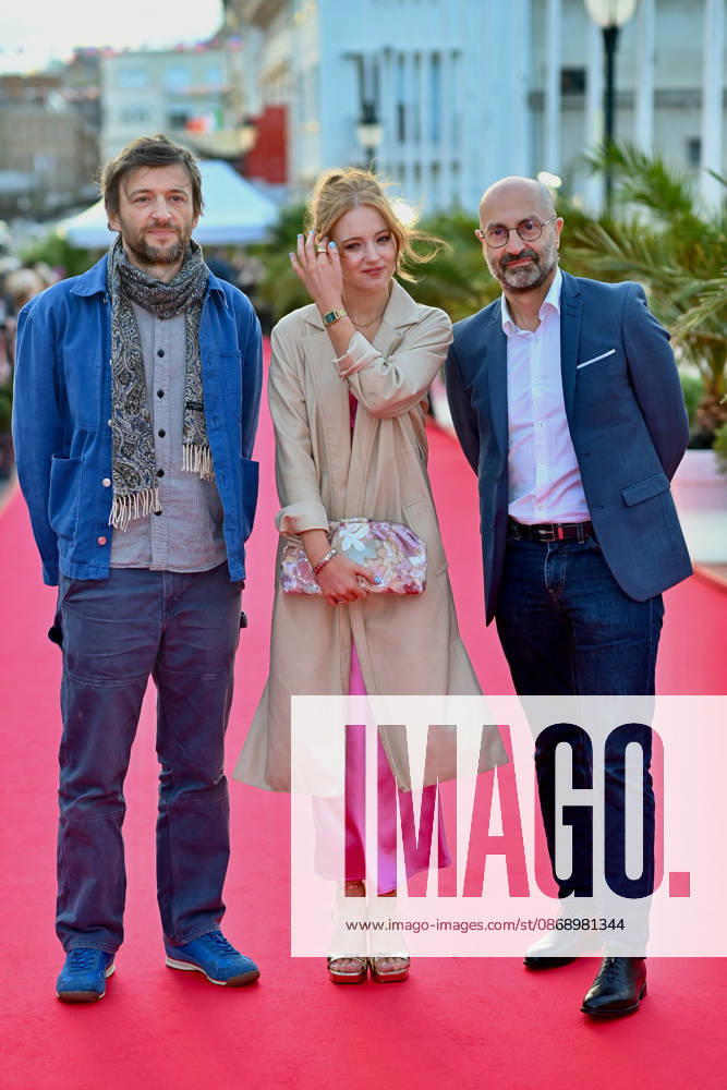 Opening Ceremony 37th Dinard British Irish Film Festival FC Lance Daly, Megan Nic Fhionnghaile and Hugue Peysson attends the Opening Ceremony during the 37th Dinard British & Irish Film Festival on October 8, 2026 in Dinard, France. Photo by Franck Castel ABACAPRESS.COM Dinard