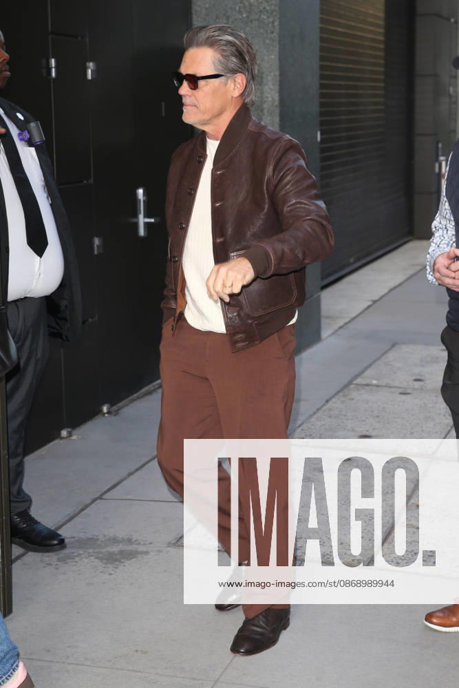 JOSH BROLIN arrives at ABC Studios for ‘Good Morning Americaâ New York USA - ZUMAh16_ 20261008_zaf_h16_010