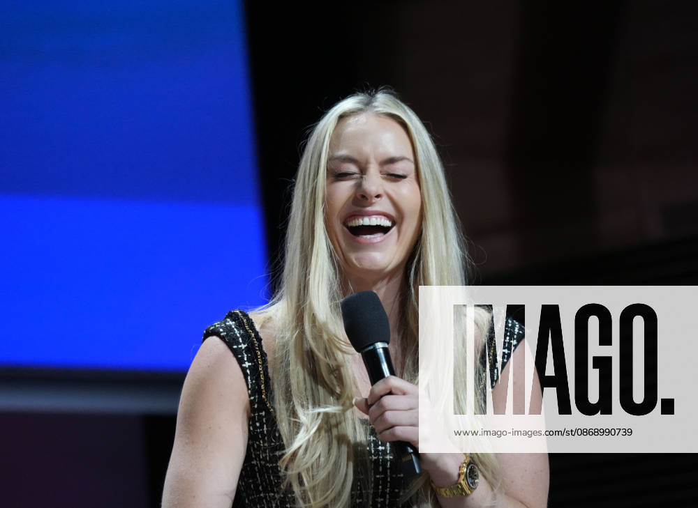 LINDSEY VONN attends the ZETA Live Conference 2026,.David Geffen Hall, Lincoln Center, NYC.October 8, 2026 . ZETA Live Conference 2026,.David Geffen Hall, Lincoln Center, NYC.October 8, 2026 . New York USA - ZUMAms4_ 20261008_faf_ms4_002