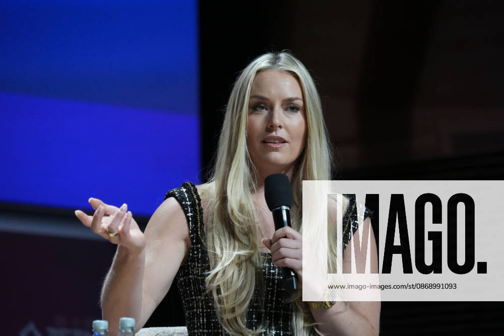 LINDSEY VONN attends the ZETA Live Conference 2026,.David Geffen Hall, Lincoln Center, NYC.October 8, 2026 . ZETA Live Conference 2026,.David Geffen Hall, Lincoln Center, NYC.October 8, 2026 . New York USA - ZUMAms4_ 20261008_faf_ms4_004