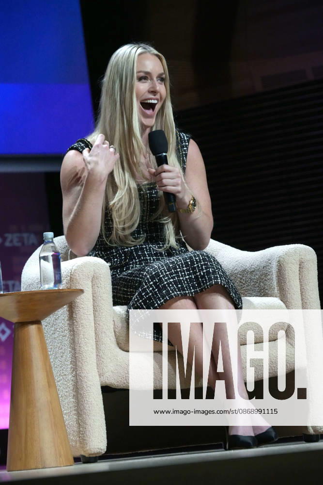 LINDSEY VONN attends the ZETA Live Conference 2026,.David Geffen Hall, Lincoln Center, NYC.October 8, 2026 . ZETA Live Conference 2026,.David Geffen Hall, Lincoln Center, NYC.October 8, 2026 . New York USA - ZUMAms4_ 20261008_faf_ms4_006
