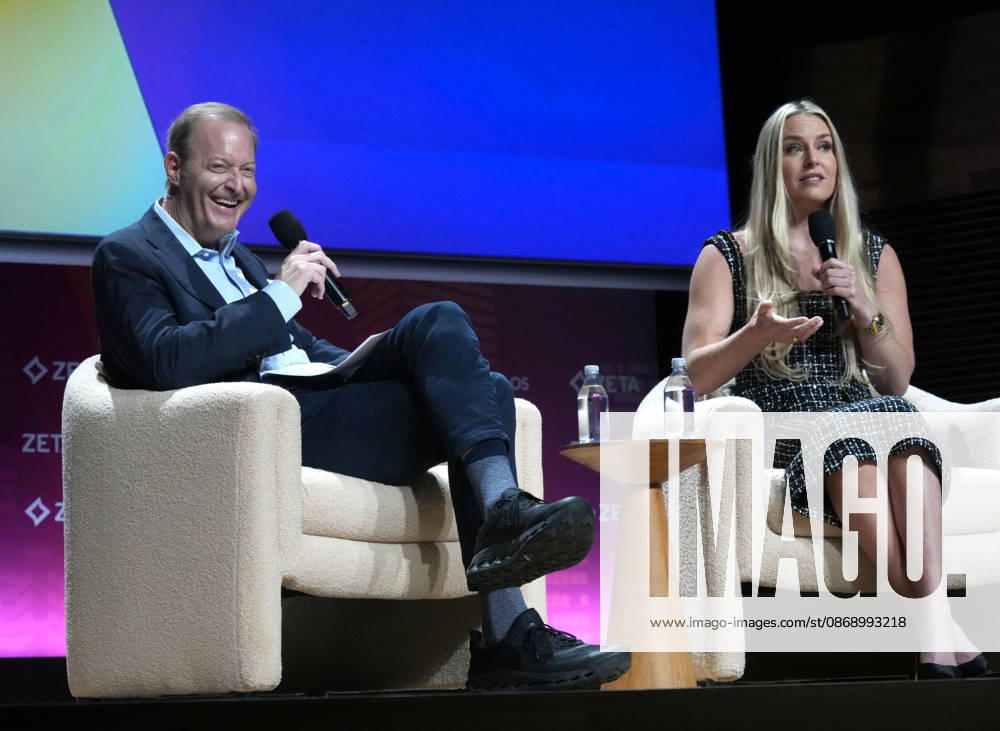 DAVID STEINBERG and LINDSEY VONN attend the ZETA Live Conference 2026,.David Geffen Hall, Lincoln Center, NYC.October 8, 2026 . LINDSEY VONN attends the ZETA Live Conference 2026,.David Geffen Hall, Lincoln Center, NYC.October 8, 2026 . ZETA Live Conference 2026,.David Geffen Hall, Lincoln Center, NYC.October 8, 2026 . New York USA - ZUMAms4_ 20261008_faf_ms4_018