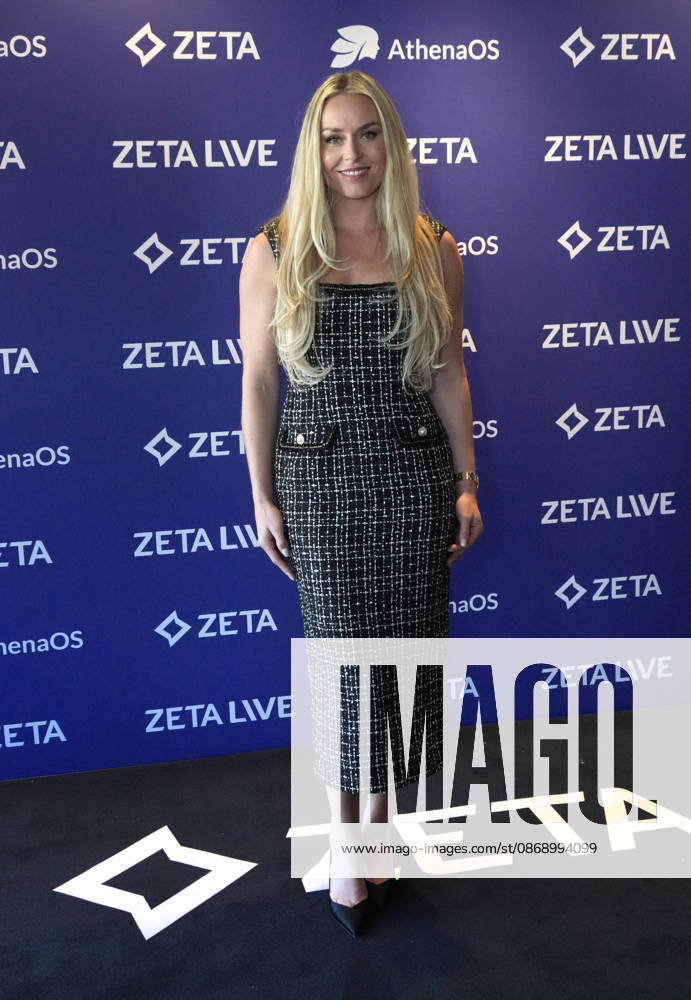 LINDSEY VONN attends the ZETA Live Conference 2026,.David Geffen Hall, Lincoln Center, NYC.October 8, 2026 . ZETA Live Conference 2026,.David Geffen Hall, Lincoln Center, NYC.October 8, 2026 . New York USA - ZUMAms4_ 20261008_faf_ms4_021
