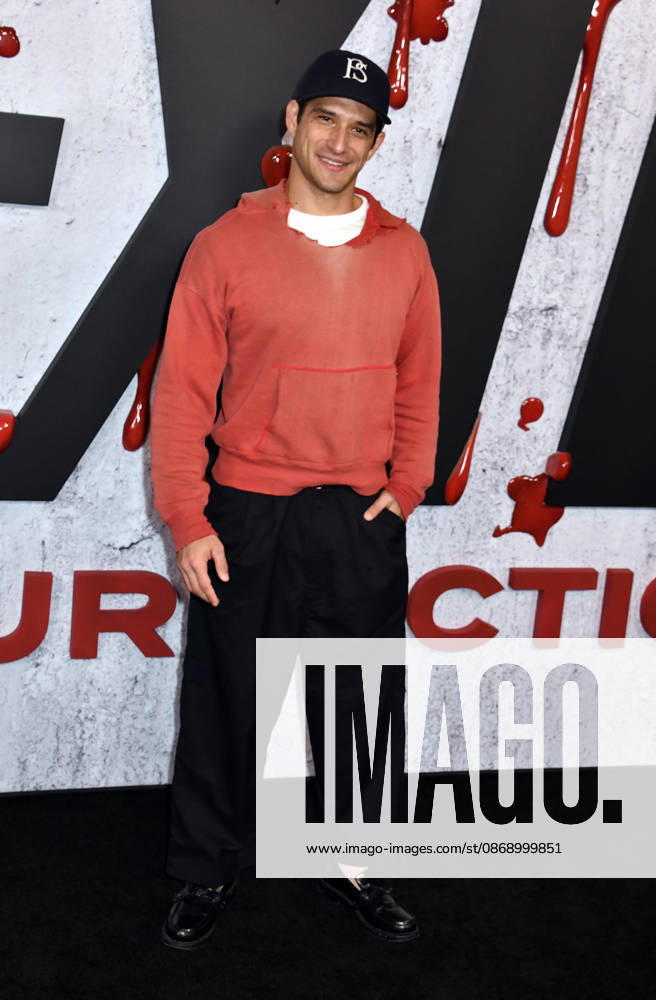 NEW YORK, NY - OCTOBER 8: Tyler Posey at Dexter 20th Anniversary Celebration & Dexter: Resurrection Season 2 premiere at Chelsea Industrial on October 8, 2026 in New York City.