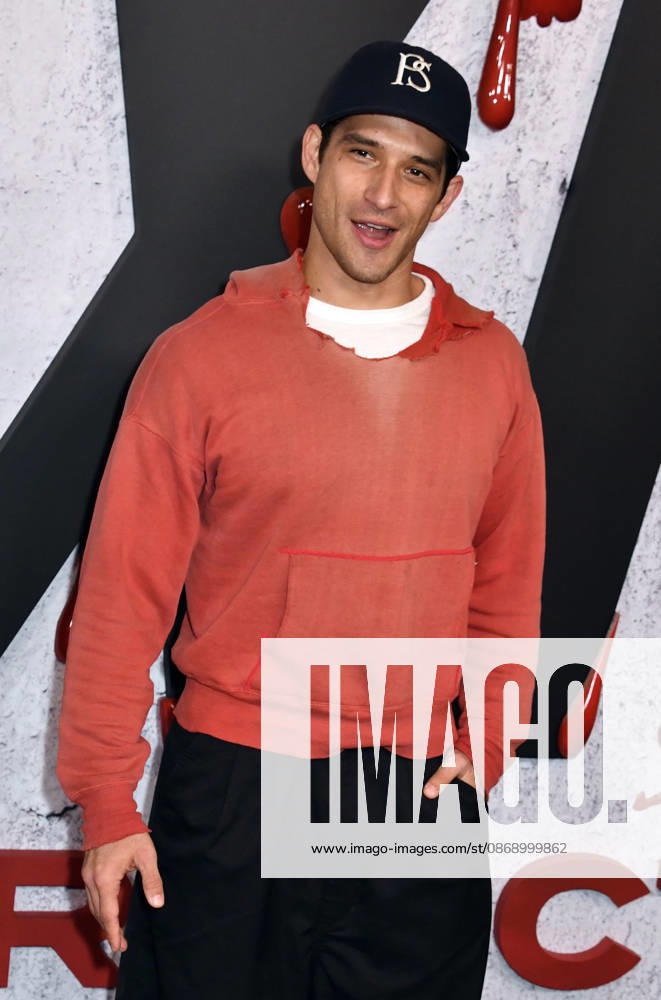NEW YORK, NY - OCTOBER 8: Tyler Posey at Dexter 20th Anniversary Celebration & Dexter: Resurrection Season 2 premiere at Chelsea Industrial on October 8, 2026 in New York City.