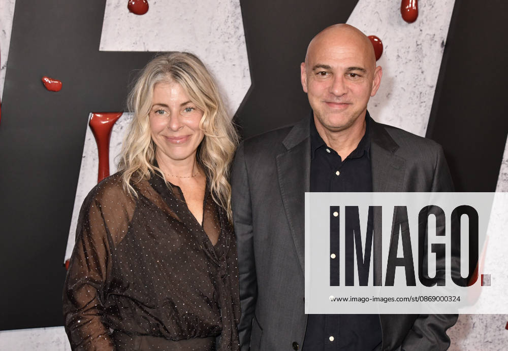 NEW YORK, NY - OCTOBER 8: Lisa Goldsmith and Marcos Siega at Dexter 20th Anniversary Celebration & Dexter: Resurrection Season 2 premiere at Chelsea Industrial on October 8, 2026 in New York City.